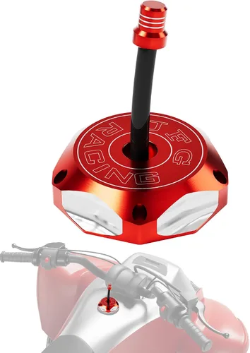 Miniatura 12 de Tapa de Gasolina JFG RACING para ATV, Cubierta de Tanque de Combustible CNC para YFZ 450, YFZ450R, Banshee 350 200, Raptor 660 350 250 125, Warrior