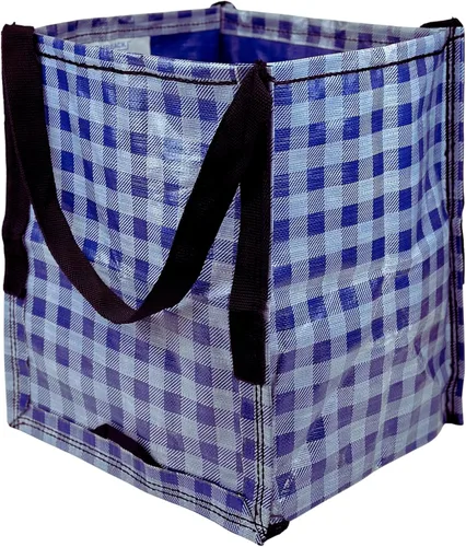 Bolsa de almacenamiento resistente Durasack de 22 galones, bolsa de mudanza tejida de polipropileno resistente, diseño reutilizable autoportante,