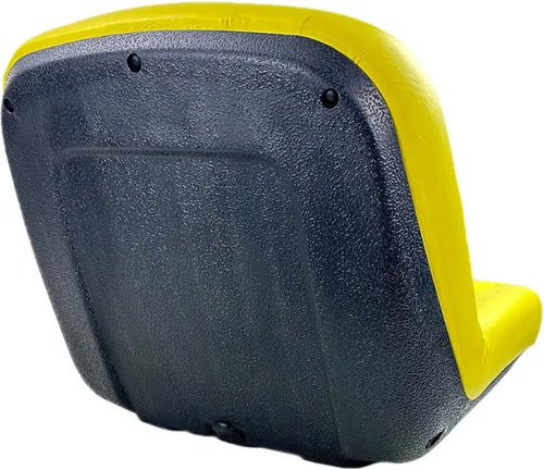 Miniatura 4 de E-AUC11476 DirectFit™ Asiento de respaldo alto amarillo (15") para John Deere 135, 145, D120, D125, D130, D140, D150, E120, E130, E140, E150,+++