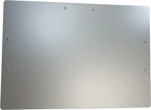 Miniatura 3 de Portapapeles de paisaje de tres clips, tablero de clip de metal con soporte para bolígrafo, portapapeles de aluminio de 11 x 17 pulgadas, tablero