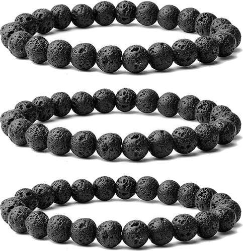 Miniatura 28 de Tigers Eye Protection Handmade Bracelet Best Present For Men Women Attract Wealth Chakra Feng Shui Stretchy Beaded Bracelets Lucky Friendship