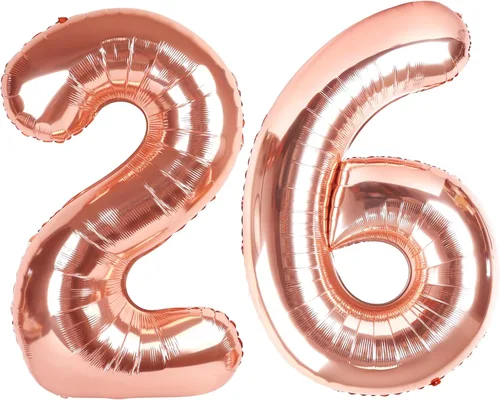 Miniatura 142 de Globos de números de 5 globos de 40 pulgadas, decoraciones de cumpleaños azules para niños y niñas, globos de números azul marino grandes