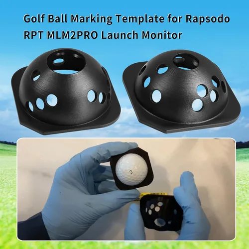 Miniatura 2 de Plantilla de marcado de pelota de golf para monitor de lanzamiento Rapsodo RPT MLM2PRO