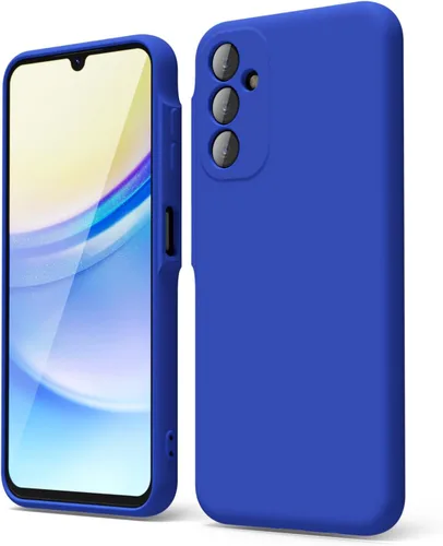 Miniatura 89 de oakxco Funda para teléfono Samsung Galaxy A12 con agarre de silicona líquida, linda delgada fina suave cubierta de gel de goma TPU lisa para mujeres