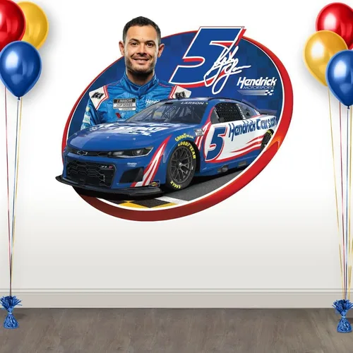 Miniatura 13 de Prime Party Joey Logano NASCAR - Juego de calcomanías de pared Gráficos grandes extraíbles de 32 pulgadas Equipo oficial Penske #22 Car 2X