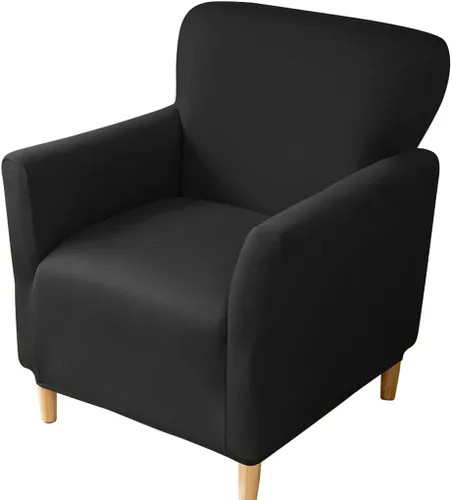 Miniatura 31 de XMAYODS Funda elástica para silla de club, fundas para silla de bañera, funda suave para sillón, protector de muebles extraíble, funda para silla