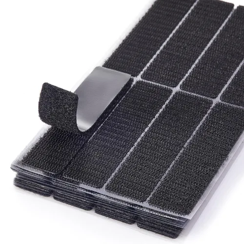 Miniatura 50 de Tiras adhesivas para tela (6 pies x 3/4 pulgadas), se pegan sin coser ni planchar, para ropa y cortinas, cinta de dobladillo de doble cara