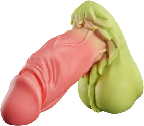 Miniatura 8 de Nothosaur Hogge - Consolador anal de silicona de platino grueso de 7.4 pulgadas con fuerte ventosa, juguete sexual realista para punto G y juego
