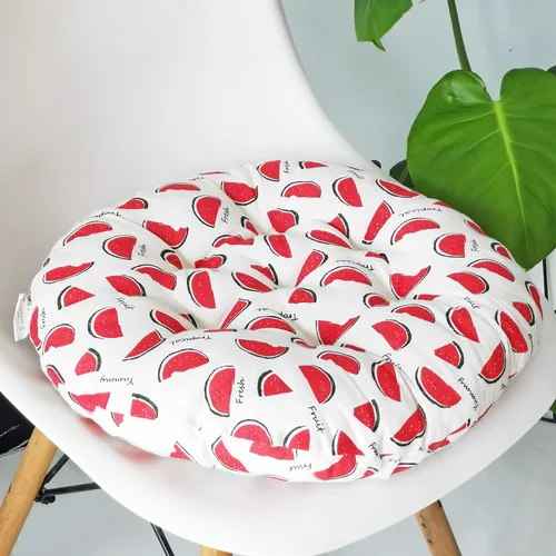 Miniatura 24 de vctops Cojín redondo suave bohemio para silla de jardín, patio, hogar, cocina, oficina, asiento, cojín de 16 pulgadas de diámetro Towel