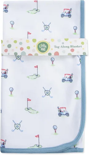 Miniatura 24 de Mantas Little Me para bebé Niñas Mantas para conejos bebés Manta de recepción para envolver Conejitos para bebés