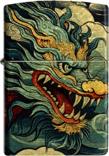 Miniatura 2 de Zippo Dragon Fusion Design 540 - Encendedor de bolsillo de latón Latón Dragon Fusion