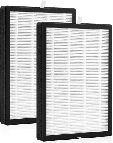 Paquete de 2 filtros de repuesto GL-FS32 compatibles con MOOKA/KOIOS GL-FS32 y purificador de aire Azeus GL-FS32, filtración 3 en 1 para filtro de