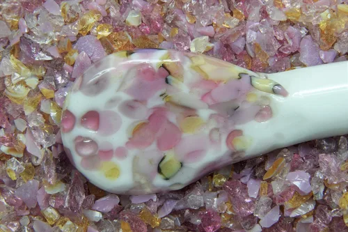 Miniatura 2 de Devardi Glass Lampwork, COE 104 Frit de cristal - Flecha de Cupido - cuatro onzas