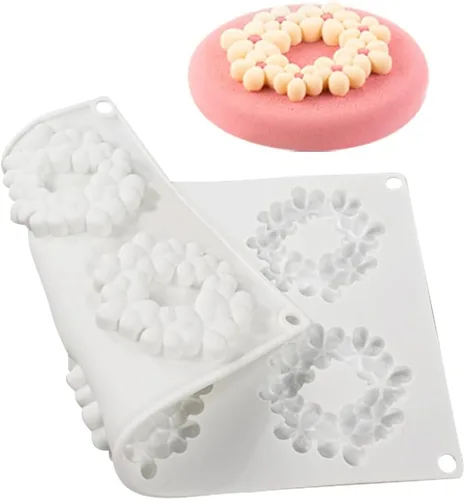 Miniatura 16 de Molde de silicona para chocolate con forma de corazón, accesorios para tartas, moldes de cocina, cubitos de hielo, galletas, pastelería, molde