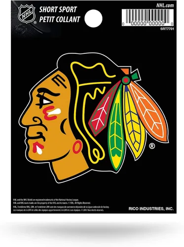 Miniatura 30 de Calcomanía deportiva corta de la NHL