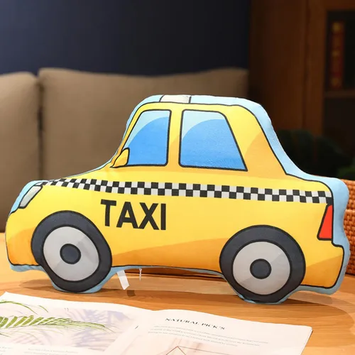 Miniatura 13 de WAIUYIA Almohada creativa con forma de vehículo rellena para auto, camión, bonita almohada de felpa para automóvil, cojín decorativo para cama