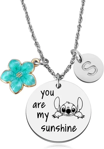 Miniatura 2 de MIXJOY Collar y tarjeta de felicitación con texto en inglés "You are My Sunshine", regalo de Navidad para niñas pequeñas, sobrina, hija, nieta