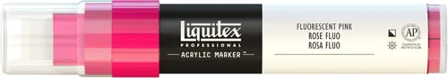 Miniatura 75 de Rotuladores de pintura Liquitex Professional, de punta ancha, Verde fosforescente, 8mm Verde fluorescente