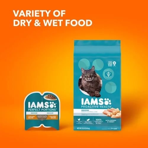 Miniatura 28 de Iams Proactive Health Adult Indoor Weight & Hairball Control Comida seca para gatos