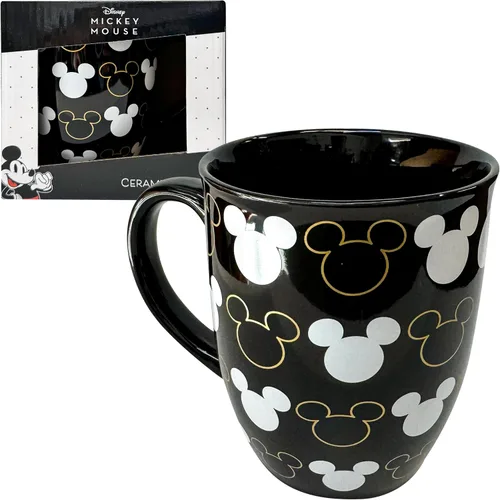Miniatura 2 de 7 Star Mouse - Taza coleccionable con diseño de balas para café, té, bebidas frías, color negro, 16 onzas, para todas las ocasiones o recuerdos