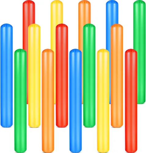 Palos inflables para piscina de 41.3 pulgadas, fideos de natación de PVC, coloridos fideos inflables para piscina, adultos, flotadores, fideos de
