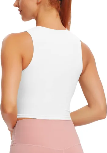 Miniatura 2 de Natural Feelings - Sujetadores deportivos sin mangas con relleno extraíble para mujer ombligueras para yoga entrenamiento correr