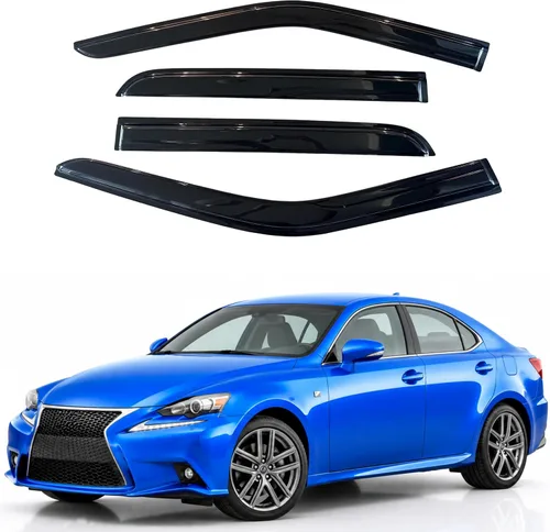 Miniatura 325 de Visor para ventana IG para Hyundai Venue 2020-2023, protector contra la lluvia, adhesivo extra duradero, deflector de viento para lado