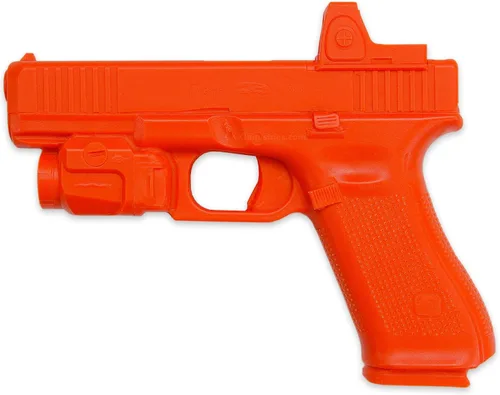 Miniatura 28 de American Safety Trainers - Compatible con modelos Glock - Pistolas de entrenamiento de polímero sólido no funcionales - Naranja brillante - EE.UU.