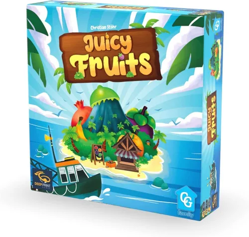 Miniatura 2 de Capstone Games: Juicy Fruits, juego de mesa de estrategia, juego rápido y fácil, cultiva deliciosas frutas en el paraíso de 1 a 4 jugadores, tiempo