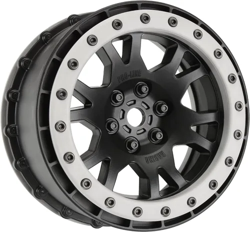 Miniatura 2 de Pro-Line Racing Impulse Pro-Loc - Rueda negra con anillo gris XMX2 PRO276303 RC Neumático