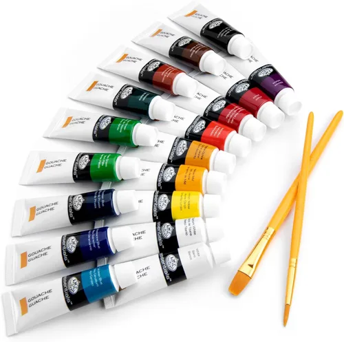 Miniatura 8 de Royal & Langnickel Pintura Gouache, 18 piezas