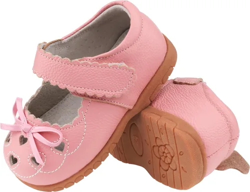 Miniatura 4 de Femizee Mary Jane - Zapatos planos de cuero con lazos para niñas niños pequeños