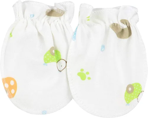 Miniatura 4 de Guantes de algodón para recién nacido guantes de algodón para bebés y niñas
