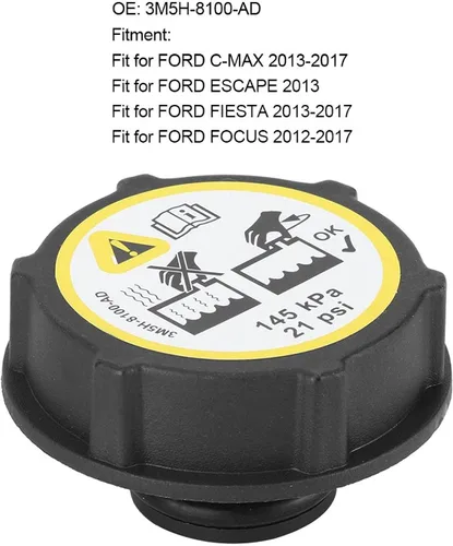 Miniatura 2 de KIMISS Tapa de depósito de refrigerante, sistema de enfriamiento automático para automóvil, tapa de tanque de agua de expansión de radiador
