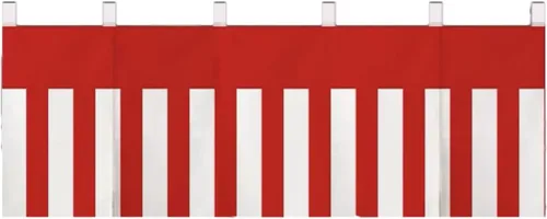 Miniatura 20 de Cortina japonesa para restaurante con media bandera colgante, decoración de cortina Noren para sushi Bar Izakaya, 47 x 15.7 pulgadas