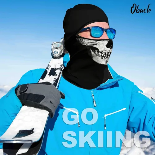 Miniatura 5 de Obacle Pasamontañas para hombres y mujeres, para invierno, clima frío, esquí, ciclismo, caza