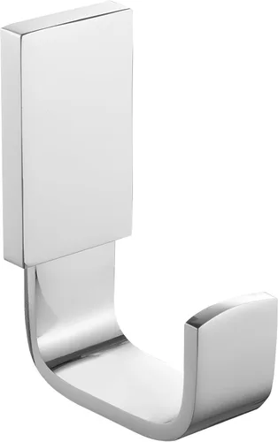 Miniatura 21 de BESy Ganchos individuales para toallas para baño, cocina, garaje, estilo cuadrado, ganchos para bata y sombrero, montaje en pared con tornillos