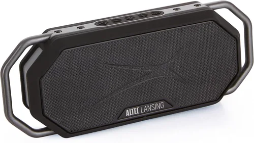 Miniatura 11 de Altec Lansing HydraWAVE - Altavoz Bluetooth portátil, 12 horas de reproducción, carga rápida USB-C, emparejamiento inalámbrico verdadero, altavoz