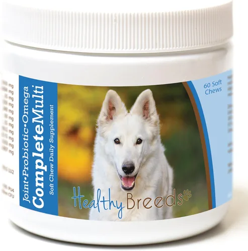 Miniatura 82 de Healthy Breeds Pug todo en uno multivitamínico suave masticable 60