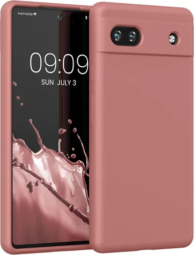 Miniatura 13 de kwmobile Funda Compatible con Google Pixel 6 Pro - Funda de Teléfono de Silicona TPU con Acabado Suave - Azul Caribe
