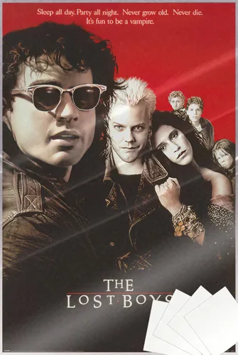 Miniatura 8 de The Lost Boys - Póster de película (estilo regular) (tamaño: 24" x 36") (póster laminado)