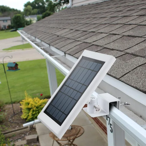 Miniatura 5 de Soporte de canalón para panel solar, soporte de montaje ajustable de aleación de aluminio resistente a la intemperie, ángulo perfecto para obtener