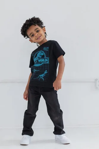 Miniatura 4 de Jurassic Park Paquete de 3 camisetas gráficas para niños pequeños a grandes