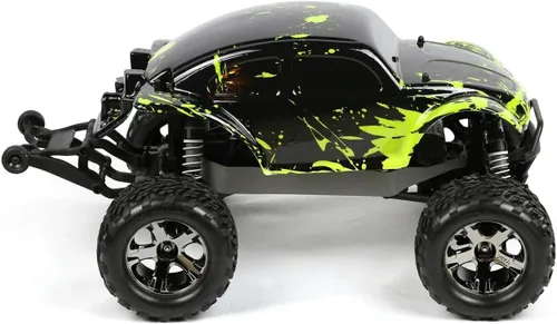 Miniatura 3 de SummitLink Cuerpo personalizado verde fangoso sobre negro compatible con escala 1/10 RC coche o camión (camión no incluido) STB-BG-01