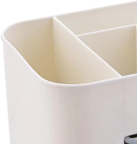 Miniatura 4 de Organizador de maquillaje de cosméticos, 6 compartimentos para maquillaje, organizadores de gran capacidad y almacenamiento con cajones, organizador