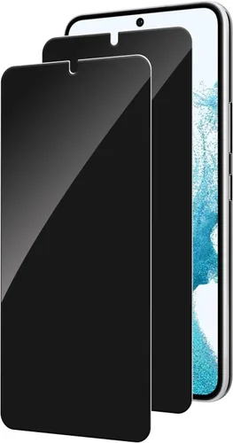Paquete de 2 protectores de pantalla de privacidad para Samsung Galaxy S22/S23 5G de 6.1 pulgadas, protector de vidrio templado, fácil de instalar,