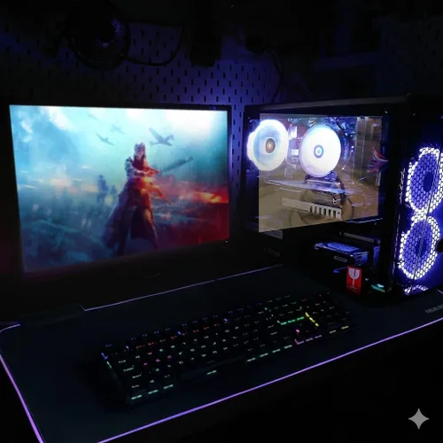 Miniatura 7 de Alfombrilla de mouse RGB grande para juegos con concentrador USB de 4 puertos y 13 modos de iluminación, alfombrilla de mouse para teclado