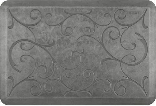 Miniatura 25 de WellnessMats Bella - Tapete antifatiga de 3/4 pulgadas, antideslizante, duradero, no tóxico, 24 x 36 x 3/4 pulgadas, pizarra