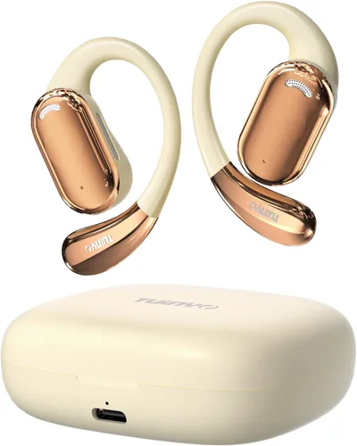 Miniatura 7 de TUINYO Auriculares inalámbricos con ganchos para la oreja, resistentes al agua IPX5, conexión Bluetooth estable de un paso con larga transmisión, 40