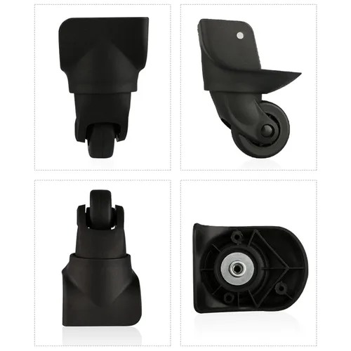Miniatura 5 de Luggage Wheels,Universal Luggage Casters,1 Pair Luggage Wheel Replacement Spare Spinner Caster for Suitcase Wheel Repair (W077)